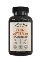 Crystal Star Thin After 40 supplement for boosting metabolism, Front Side