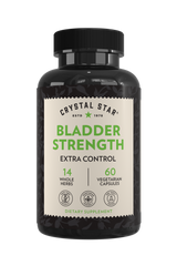 Crystal Star Bladder Strength supplement for extra control, Front Side