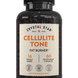 Crystal Star Cellulite Tone supplement for breaking down fat, Front Side