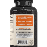 Crystal Star Cellulite Tone supplement for breaking down fat, Back Side