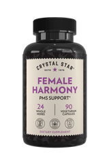 Crystal Star Female Harmony supplement for PMS support, 90Count