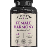 Crystal Star Female Harmony supplement for PMS support, 90Count