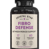 Crystal Star Fibro Defense for between period support, Front Side