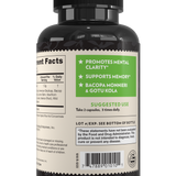 Crystal Star Focus supplement for sharpening concentration, Back Side