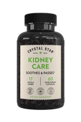 Crystal Star Kidney Care supplement for removing excess waste, Front Side