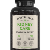 Crystal Star Kidney Care supplement for removing excess waste, Front Side