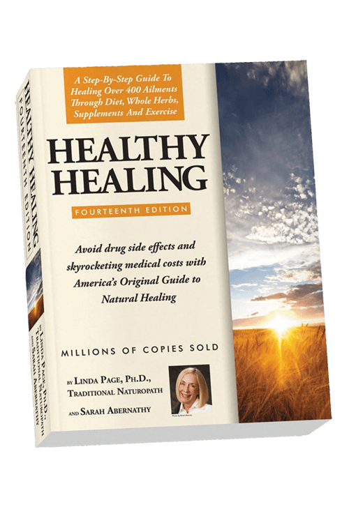 Written by Dr. Linda Page, Healthy Healing is a guidebook for healing through diet, herbs, supplements and exercise